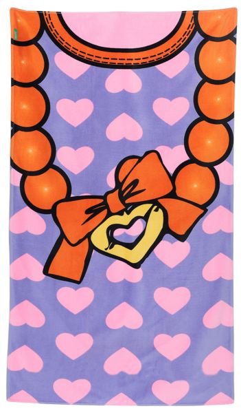 Benetton Jewelry Lilac Beach Towel