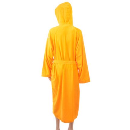 Benetton Yellow Solid Logo Bathrobe