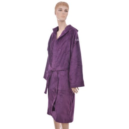 Benetton Purple Solid Bathrobe