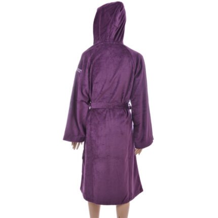 Benetton Purple Solid Bathrobe