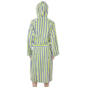 Benetton New Sunny Blue/Green Bathrobe XL - Image 2