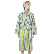 Benetton New Sunny Blue/Green Bathrobe XL