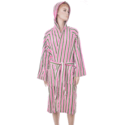 Benetton New Sunny Green/Pink Bathrobe XL - Image 2
