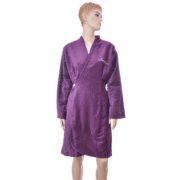 Benetton Purple Glitter Bathrobe L
