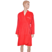 Benetton Red Glitter Bathrobe S