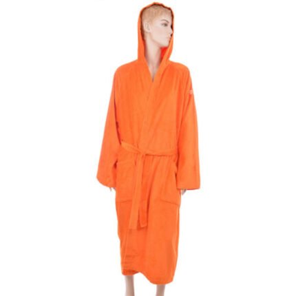 Benetton Orange Solid Bathrobe
