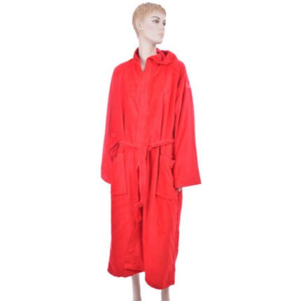 Benetton Red Solid Bathrobe