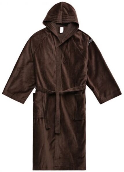 Benetton Brown Solid Bathrobe