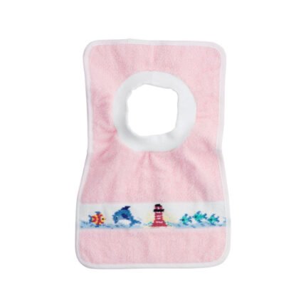 Feiler Marina Terry Pink Bib 25x40cm