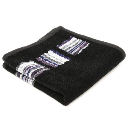 Feiler Chicago Black Face Towel 30x30cm