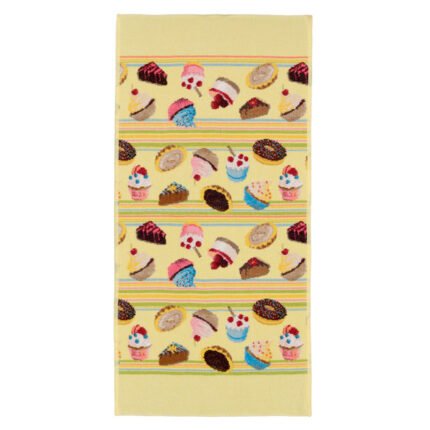 Feiler Cupcakes Bath Towel 50x100cm