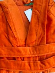 Benetton Orange Player Child Bathrobe 116cm