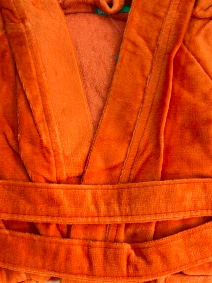 Benetton Orange Special Days Bathrobe 92cm