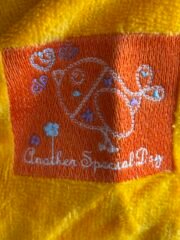 Benetton Yellow Special Days Bathrobe 104cm - Image 2